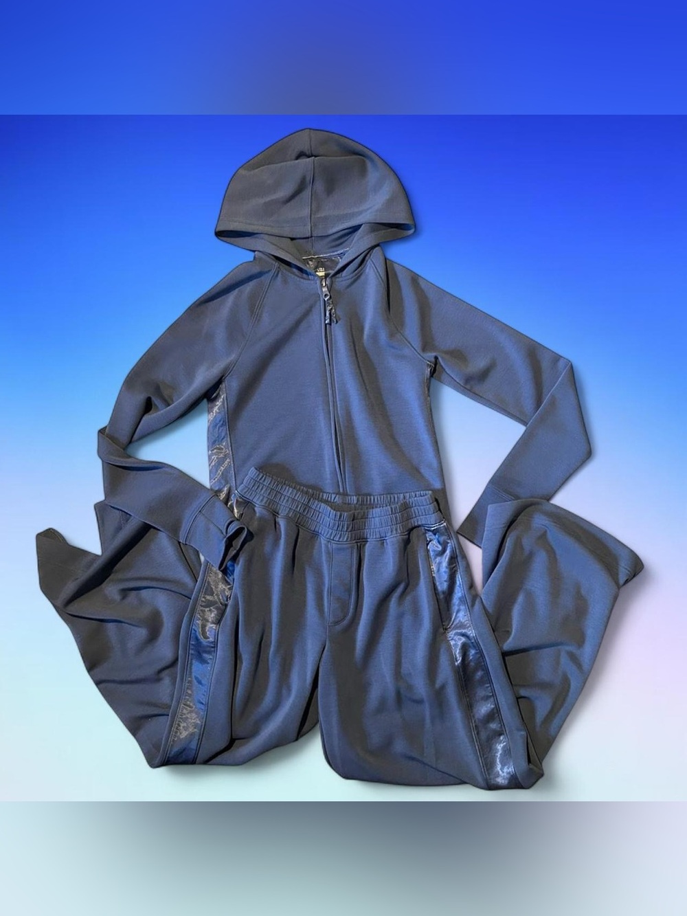 Offline by Aerie Chillup blue tracksuit